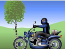 Geburtstagskarte Biker